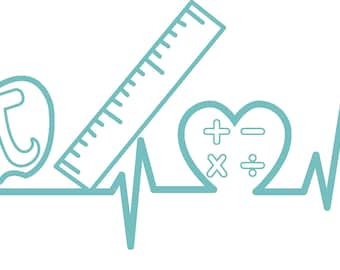 Mathe-Lehrer Herzschlag SVG