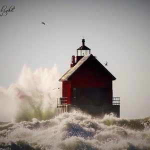 Lake Michigan waves #14