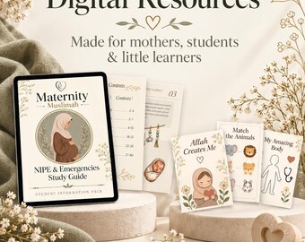 STUDENT pack (SEN&EMERGENCIES) Bundel Maternity Muslimah