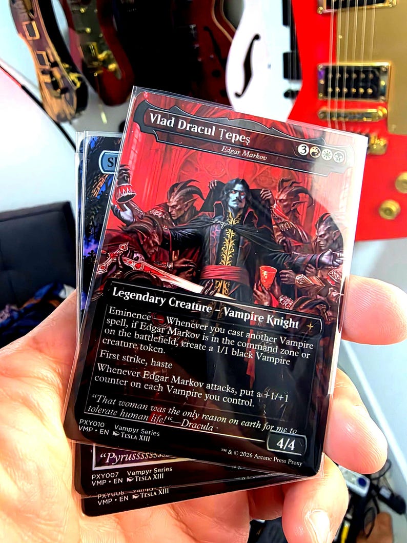 Dracula Markov MTG Commander - Proxy Card *Foil* image 1