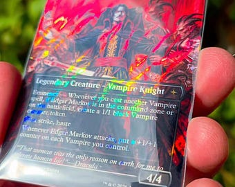 Dracula Markov MTG Commander - Carta proxy *SURGR Foil*
