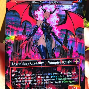 Drolta Volderan MTG Commander - Proxy-kort *Foil* bild 1