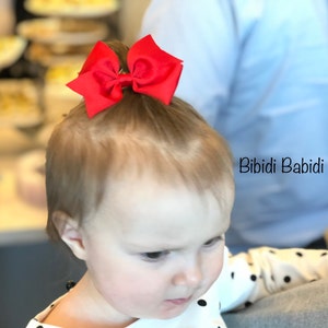 Girl Hair Bow 3.5 Hair Bow Hair Clip Toddler Hair Bow Baby Girl Hair Bow U Choose Colors image 8