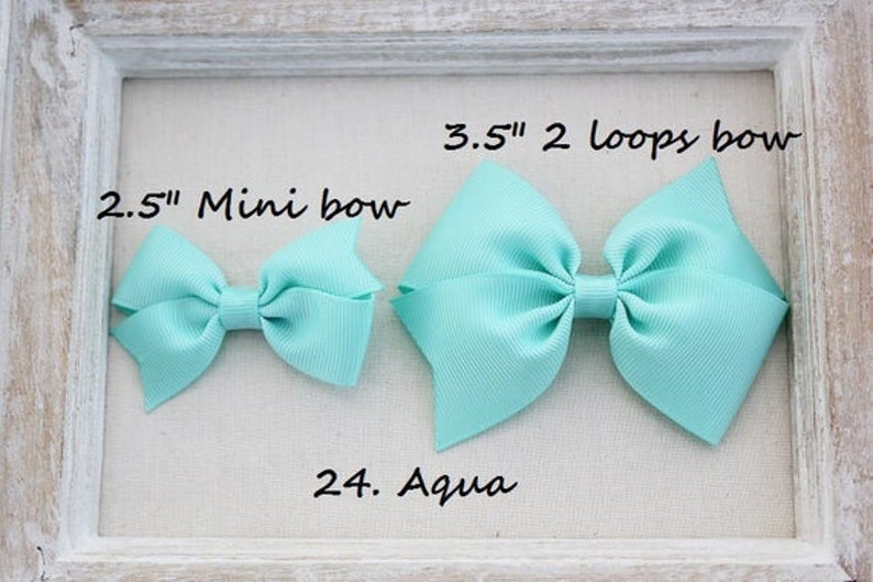 Girl Hair Bow 3.5 Hair Bow Hair Clip Toddler Hair Bow Baby Girl Hair Bow U Choose Colors image 6