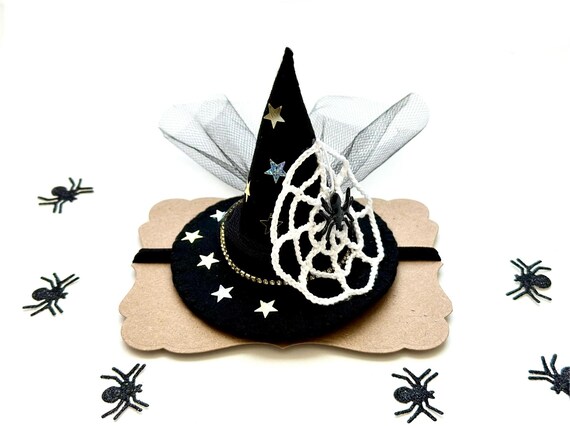 Kids Spider Headband with Web Veil Halloween Hat Kids Spider Headband with Web Veil Halloween Hat