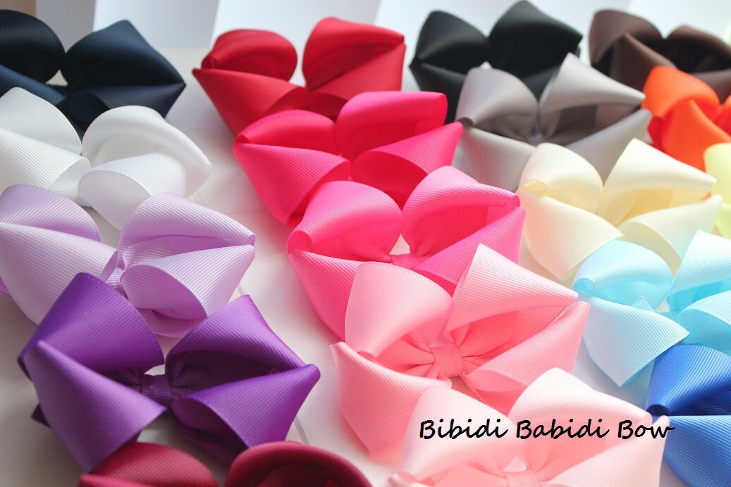3hair Bow Girl Hair Bow Toddler Hair Bow Boutique Hair Etsy UK