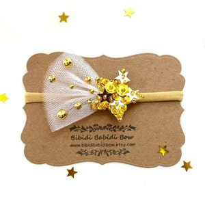 Headband- Hair Clip- New Years Eve Hair Clips- Shooting Star Headband- Star Hair Clip- Girl Hair Clip- Toddler Headband
