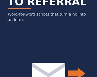 Rejection to Referral Scripts PDF | Job Rejection Email Templates, Follow Up After Rejection, Networking Scripts for Job Seekers