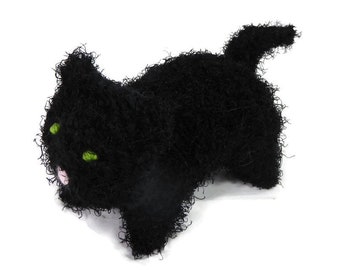 Knit Cat Plushie  Cat Lover's GIft