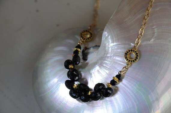 Sparkling Little Black Dress Necklace - Etsy Sparkling Little Black Dress Necklace - Etsy