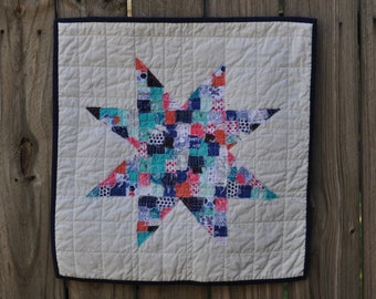 Handmade Star Mini Quilt