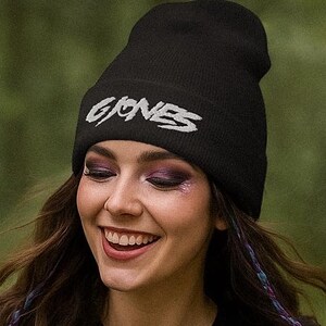 G Jones Inspired Embroidered Beanie