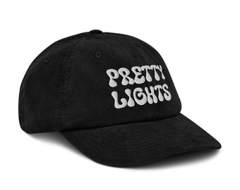 【ペリロコ】ハンドメイド 4/7 Pretty Lights Embroidered Corduroy Hat - Etsy
