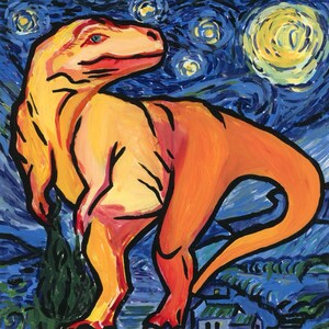 Starry-saurus Rex image 1