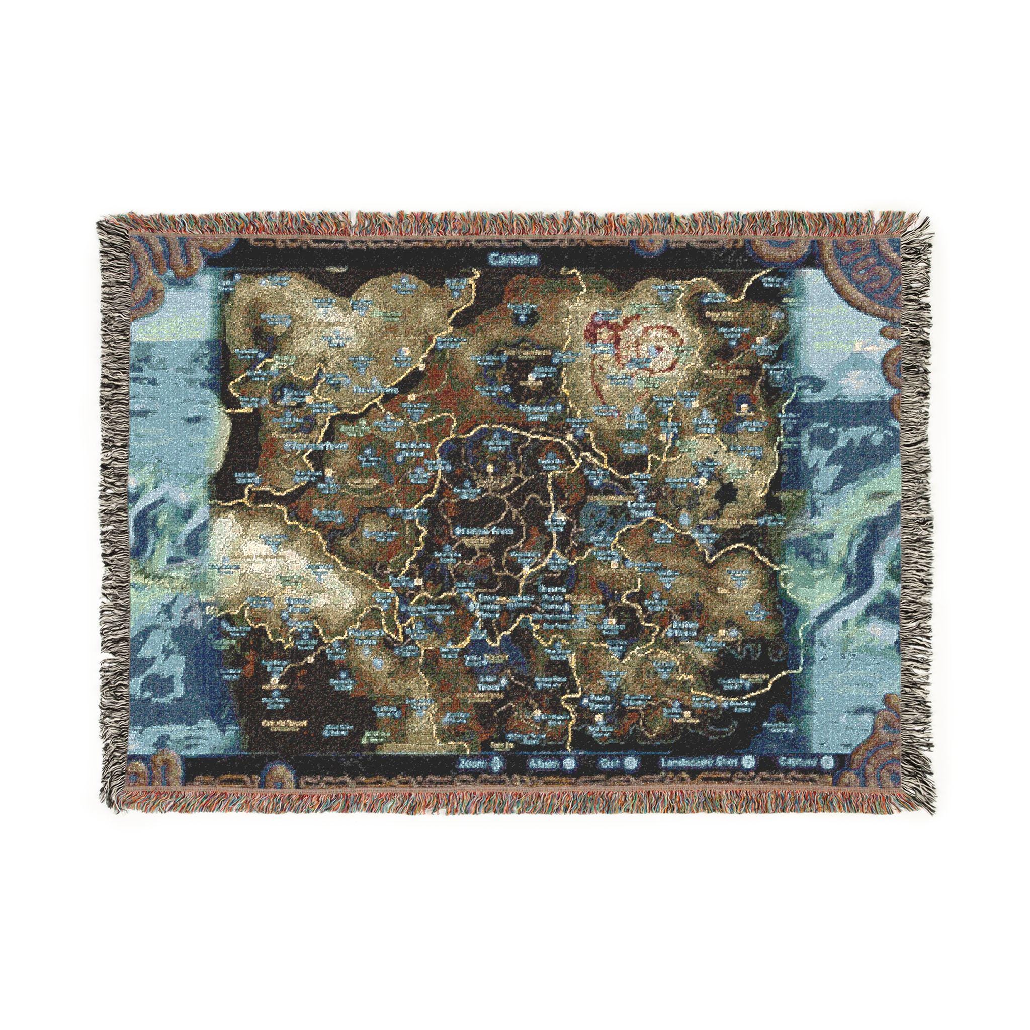 Zelda Map Crochet Pattern - Etsy