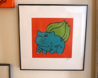 Cagesaur Just the Print (unframed)