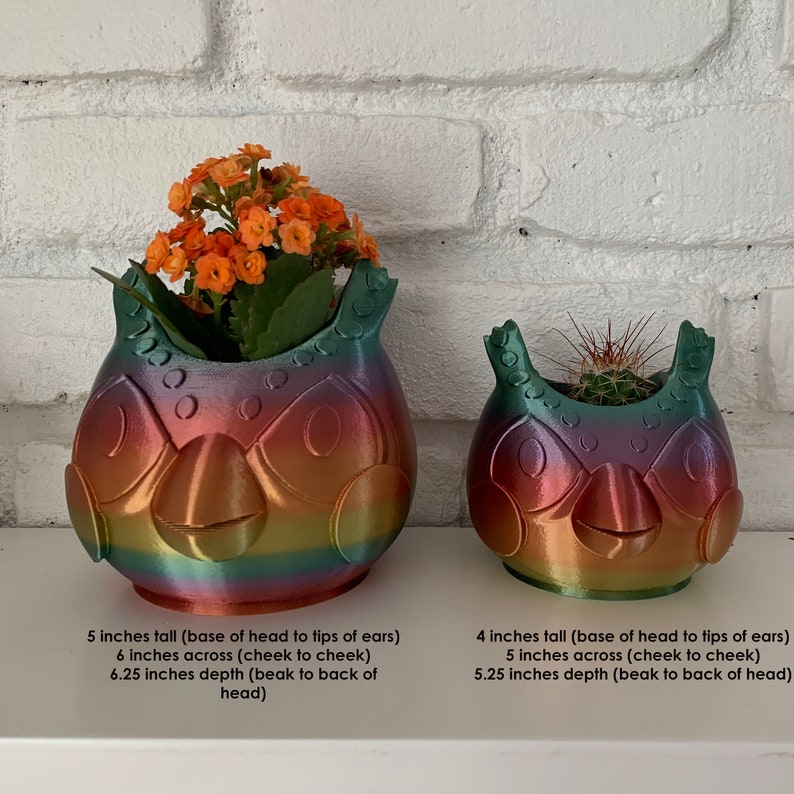 Animal Crossing Planter Blathers Pot Etsy