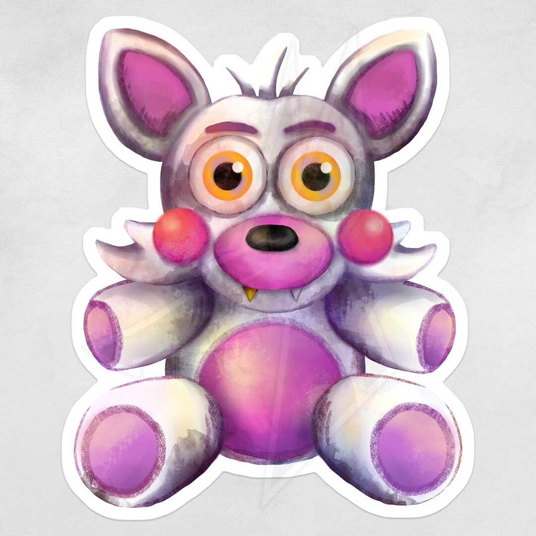 Five Nights at Freddy's Mangle Plush Sticker | Vinyl Sticker ...
