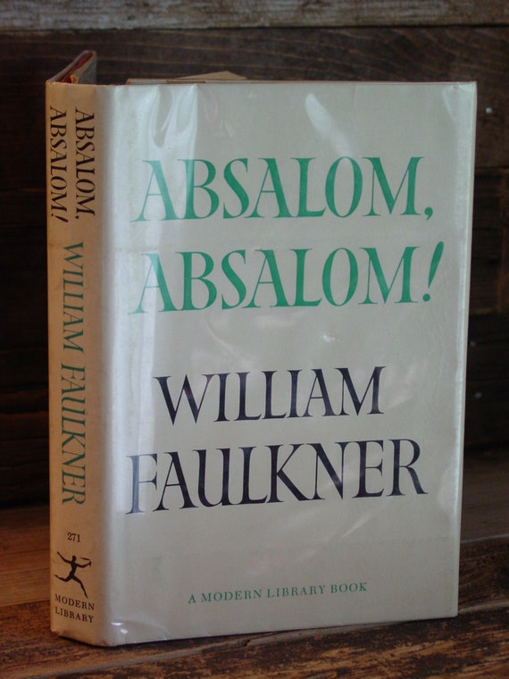 Items Similar To Modern Library William Faulkner Absalom Absalom