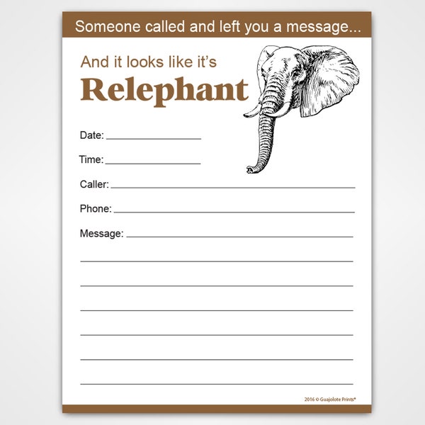 Fun Message Pads Funny Message - Etsy