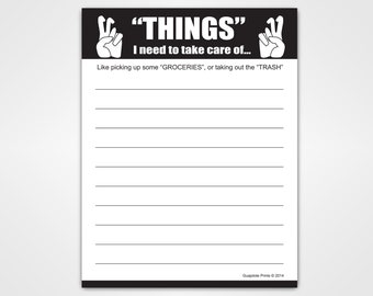 Odd and Unnecessary Quotes Notepad - Funny Gift for Friend