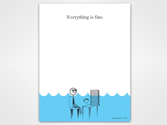 I Hate Everything Today Notepad Funny Gag Gift for Coworkers, Note Pad,  Sarcastic Memo Pad, Novelty Present, Fun Office Supplies 