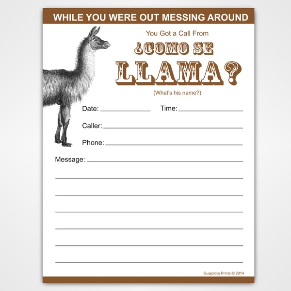 Fun Message Pads Message Pad - Etsy
