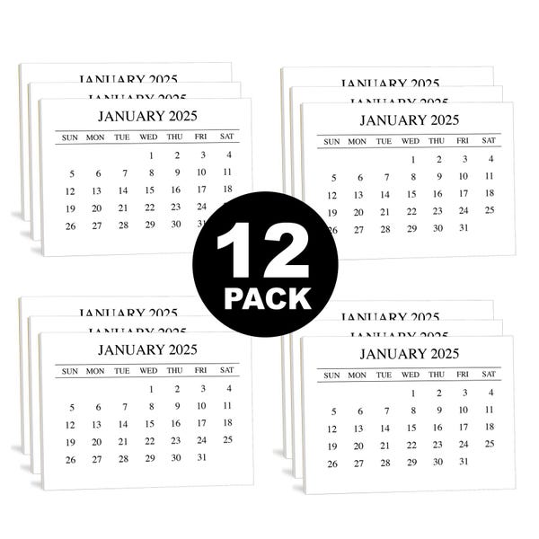Mini Tear off 2025 Calendars Etsy