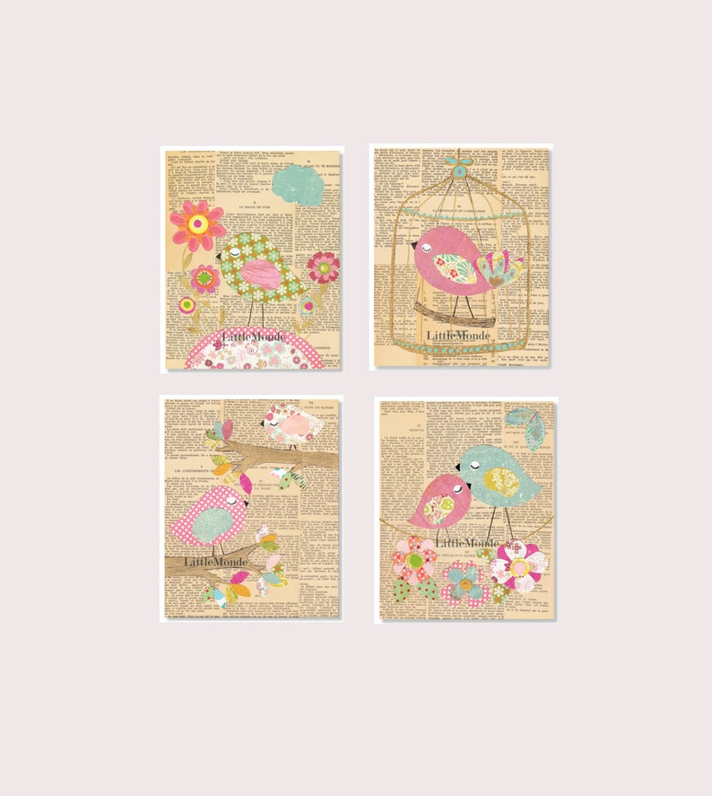 Baby Girl Nursery Prints Nursery Art French Nursery Vintage Etsy