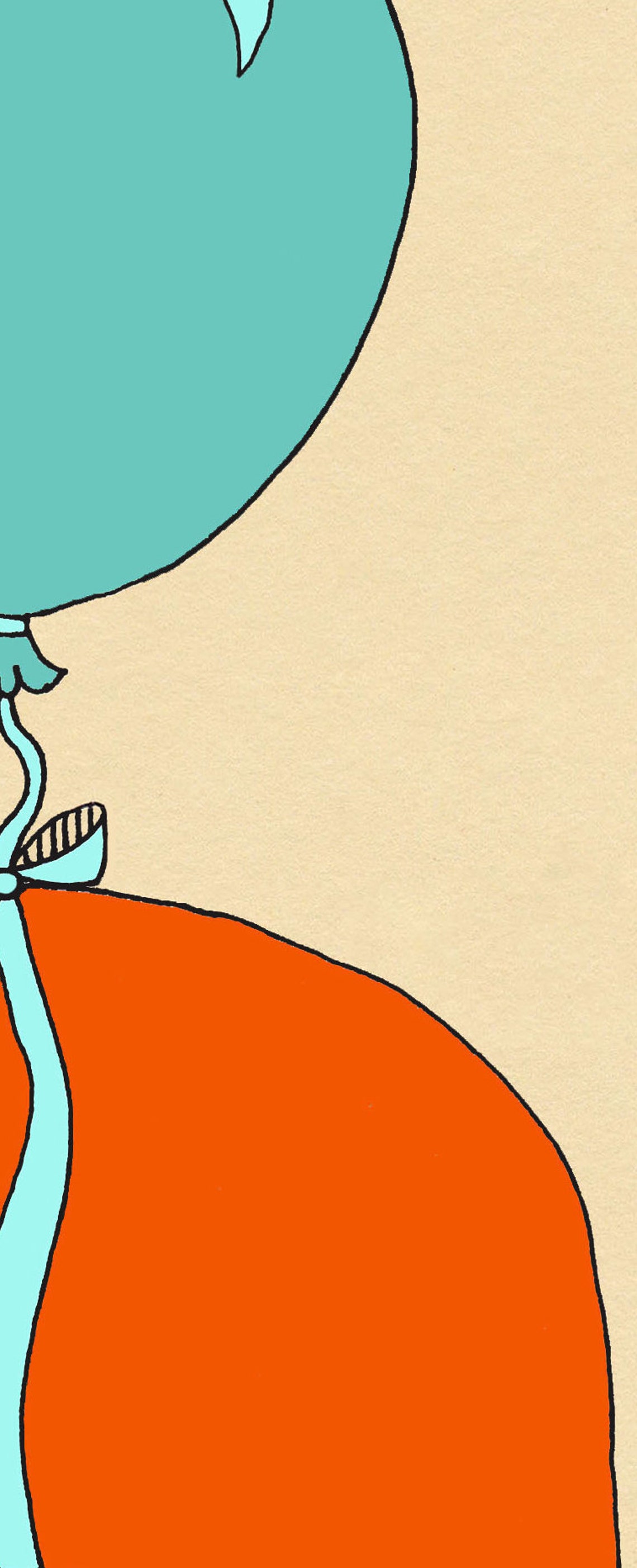 Children's Wall Art Print Baby Boy Nursery Print Orange Etsy