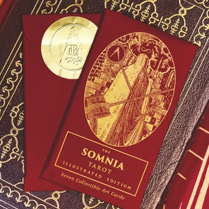 Pacote de amostra de sete cartas - The Somnia Tarot: Edição ilustrada por Nicolas Bruno