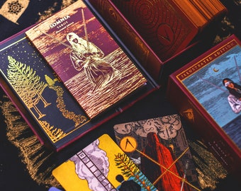The Somnia Tarot: Illustrated Edition Deck by Nicolas Bruno - Etsy