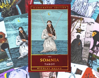 The Somnia Tarot: Illustrated Edition Deck by Nicolas Bruno - 78 Card Series Inspired by Dreams and Nightmares