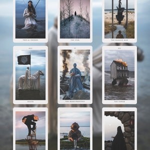 The Somnia Tarot Deck by Nicolas Bruno 78 Card Series Inspired by Dreams and Nightmares image 2