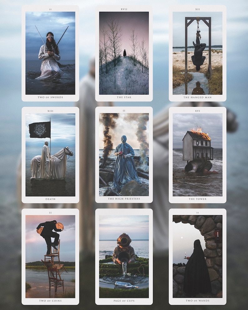 The Somnia Tarot Deck by Nicolas Bruno 78 Card Series Inspired by Dreams and Nightmares image 2