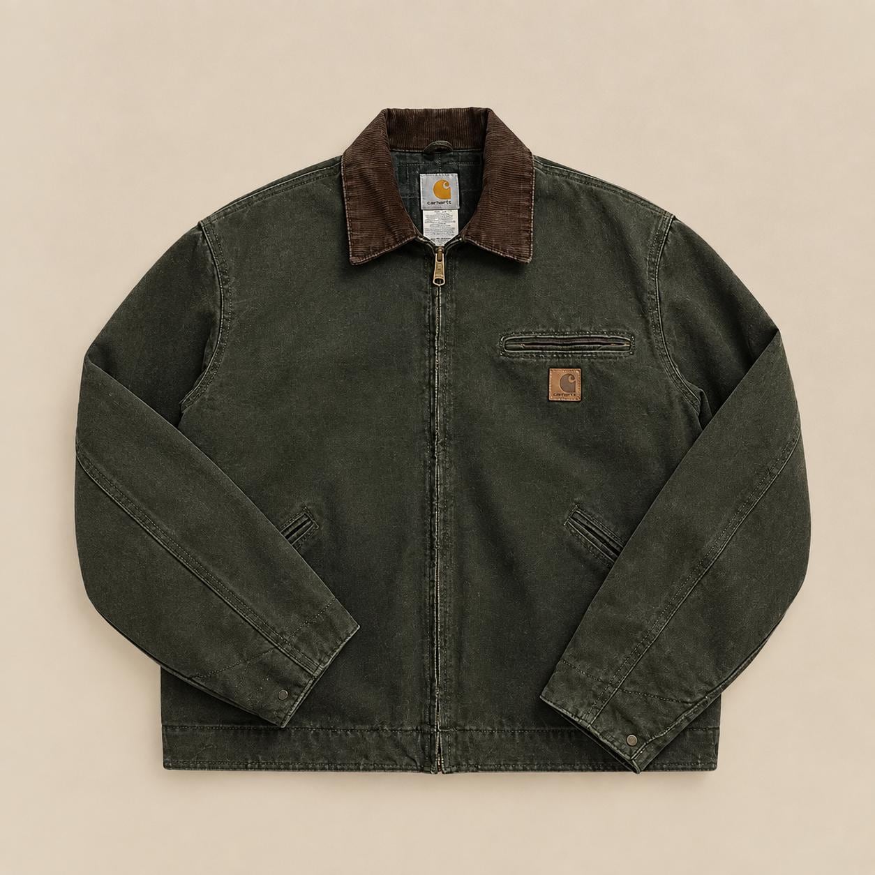 Carhartt detroit jacket vintage - Etsy 日本
