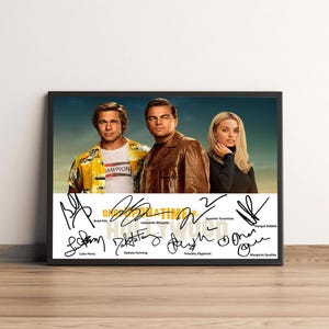Brad pitt autograph - Etsy 日本