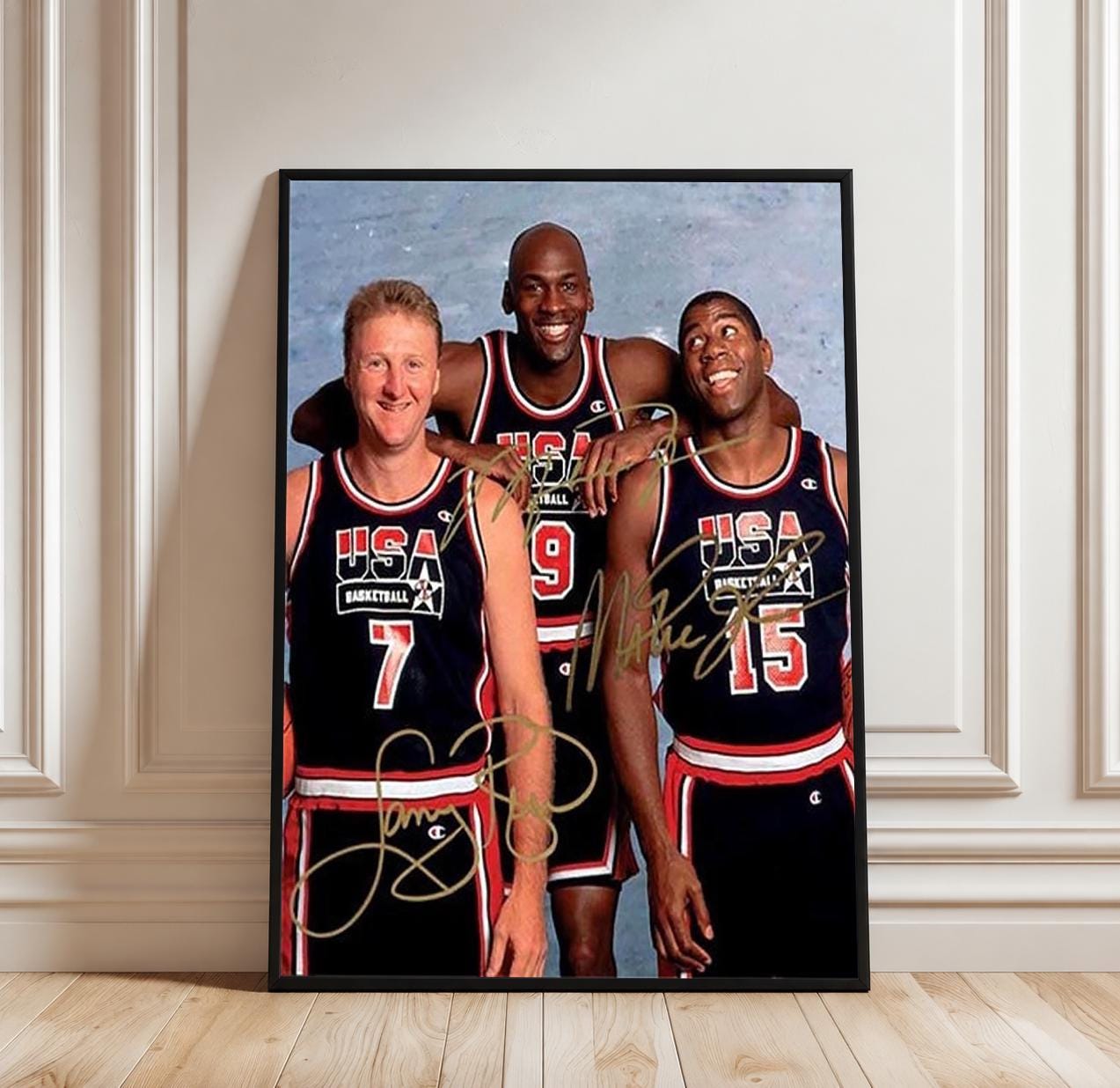 Michael Jordan and Magic Johnson Poster - Etsy