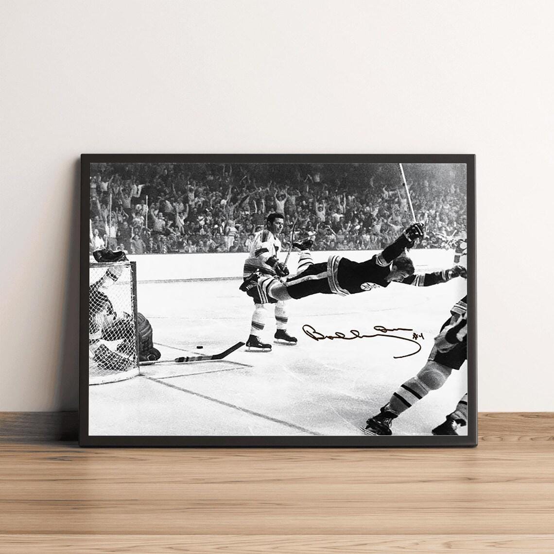Bobby Orr Flying Goal - Etsy Canada