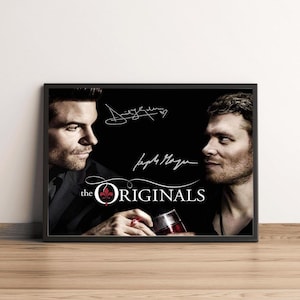 The Originals Cast Signed TV Show Photo Print Joseph Morgan Daniel Gillies AutographWall Art Print
