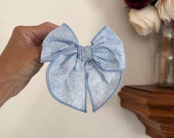 Chambray Fable Bow