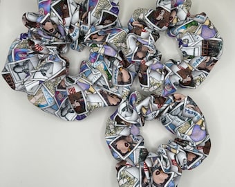 T.S. Inspired Launch,  Midnights Scrunchie, Taylor Scrunchie, Inspired Scrunchie, Brynnbands