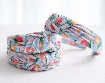 Bright Floral Hard Headband - Spring Fashion