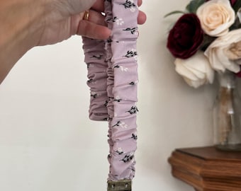 Lanyards & Wristlets, Purple Floral