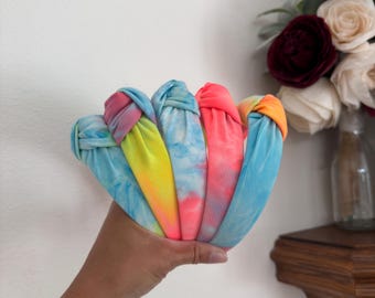 Bright Tie Dye Headband