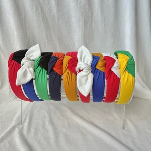 School Spirit Headband, Custom School Headbands, Build Your Own Headband,  Back to School Headbands, Brynnbands, School Uniform Headband