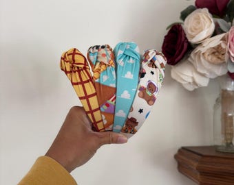 Story Headbands,  Clouds, Plaid, Bears