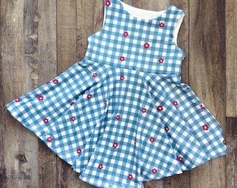 Custom 4th of July Grace  Dress- Twirl Dress