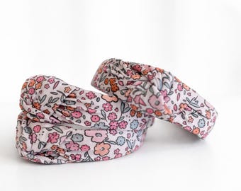 Floral Headband, Hard Headband, Floral Headband,  Hard Headband, Brynnbands, Floral Headband