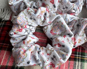 Castles Scrunchie, Christmas Scrunchie